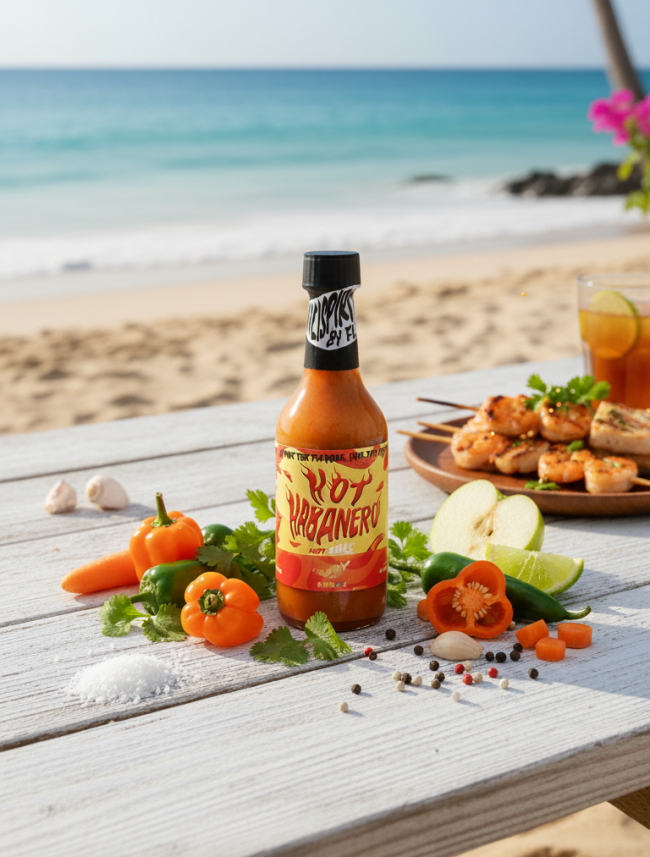 SAUCE CAROTTE POMME HABANERO